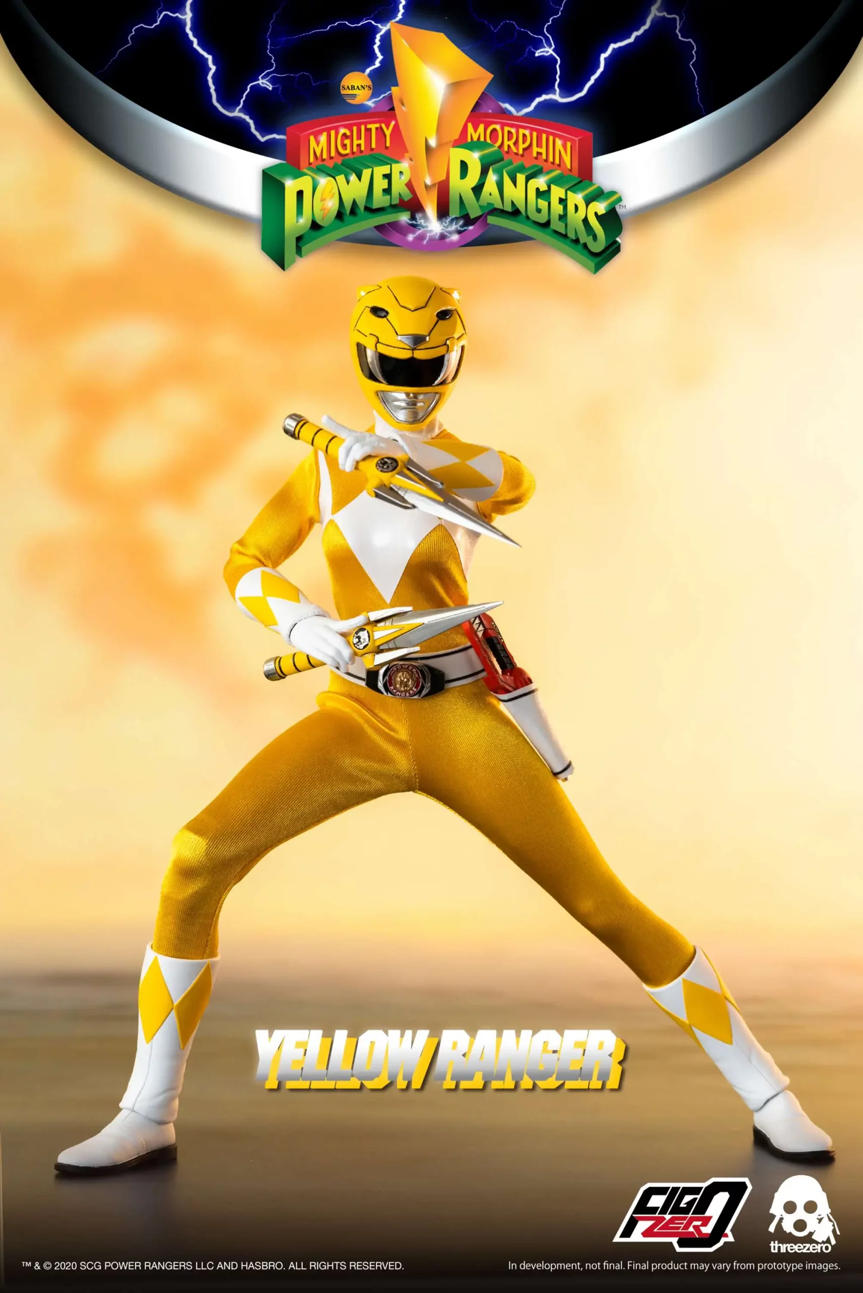 Cheap ๐ Power Rangers Mighty Morphin Yellow Ranger Action Figure โ 6 Cheap ๐ Power Rangers Mighty Morphin Yellow Ranger Action Figure โ - Image 4