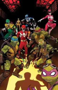 Best Pirce 🎉 Boom! Studios MMPR TMNT II #2 of 5 Comic Book [Dan Mora Cover A] (Pre-Order ships January) ✨