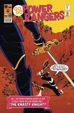 Flash Sale 🛒 Boom Studios Go Go Power Rangers #15 Beyond The Grid Comic Book [Mok Variant Cover] ❤️