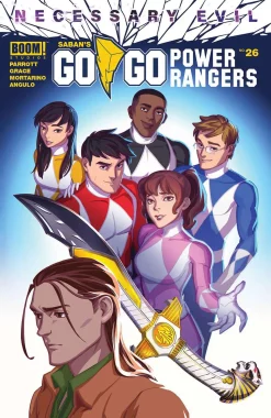 New 👏 Boom Studios Go Go Power Rangers #26 Necessary Evil Comic Book ⭐