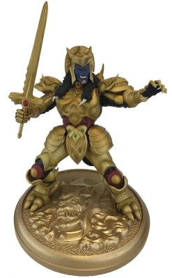 Best Pirce ❤️ Power Rangers Mighty Morphin Goldar 7-Inch Statue 👏