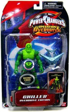 Budget 🎉 Power Rangers Operation Overdrive Chiller Overdrive Edition Action Figure 😀