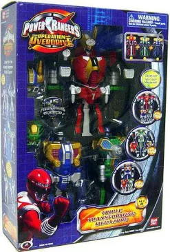 Buy 🎉 Power Rangers Operation Overdrive Triple Transforming Megazord [Set B] (Damaged Packaging) Action Figure [Set B, Damaged Package] 💯