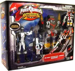 Coupon 🥰 Power Rangers Operation Overdrive Black Transtek Armor Machine Action Figure Set 🤩