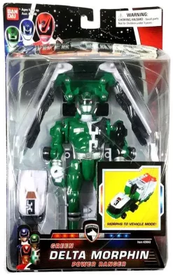 New ⌛ Power Rangers SPD Green Delta Morphin Power Ranger Action Figure 👏