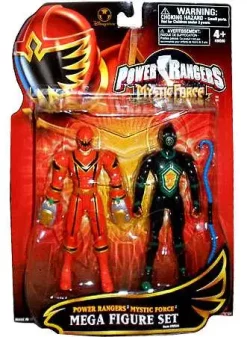 Coupon 🛒 Power Rangers Mystic Force Red Ranger and Black Triptoid Exclusive Action Figure 2-Pack ✨