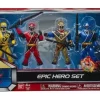 Discount ✔️ Power Rangers Ninja Steel Epic Hero Set Action Figure 6-Pack [Damaged Package] ⭐