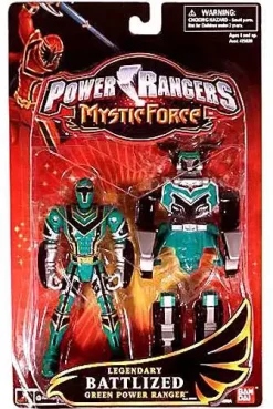 Buy ❤️ Power Rangers Mystic Force Legendary Battlized Green Power Ranger Action Figure [Damaged Package] ⌛