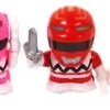 New 😉 Power Rangers Dino Thunder Deformed 5 Figure Set 😀 -Power Rangers shop powerrangerssddinothunderpvc