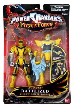 Deals 🌟 Power Rangers Mystic Force Legendary Battlized Yellow Power Ranger Action Figure [Damaged Package] 😉