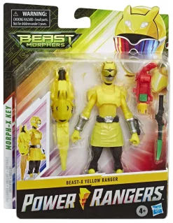 Cheapest ✨ Power Rangers Beast Morphers Beast-X Yellow Ranger Action Figure ✨