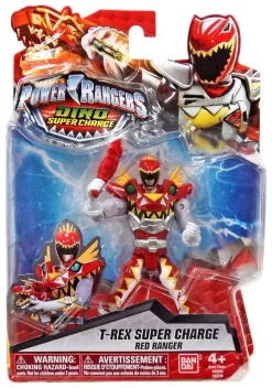 Coupon 🧨 Power Rangers Dino Super Charge T-Rex Super Charge Red Ranger Action Figure ❤️