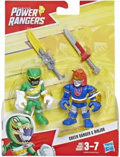 Best reviews of 🥰 Power Rangers Playskool Heroes Green Ranger & Ninjor Figure 2-Pack 🔥