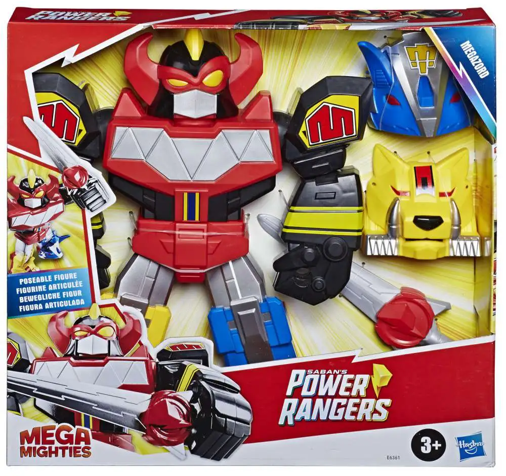 Best Sale 🥰 Power Rangers Playskool Heroes Mega Mighties Megazord Figure 🔔 3 Best Sale 🥰 Power Rangers Playskool Heroes Mega Mighties Megazord Figure 🔔
