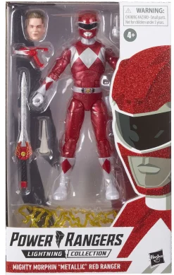 Top 10 ๐ฅฐ Power Rangers Mighty Morphin Lightning Collection "Metallic" Red Ranger Exclusive Action Figure ๐
