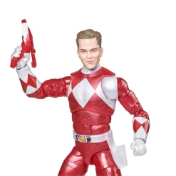 Top 10 🥰 Power Rangers Mighty Morphin Lightning Collection "Metallic" Red Ranger Exclusive Action Figure 🎁 -Power Rangers shop prlcmetallicredranger inset2