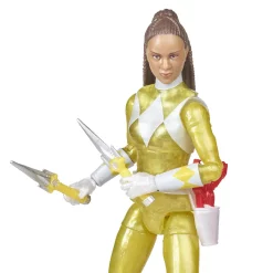 Best Sale 🧨 Power Rangers Mighty Morphin Lightning Collection Yellow Ranger Exclusive Action Figure [Metallic] ✔️ -Power Rangers shop prlcmetallicyellowranger inset2