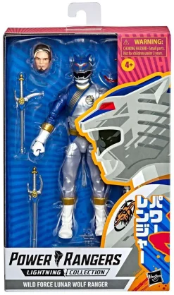 Promo ❤️ Power Rangers Lightning Collection Wild Force Lunar Wolf Ranger Action Figure [Pop Art Packaging] 😍