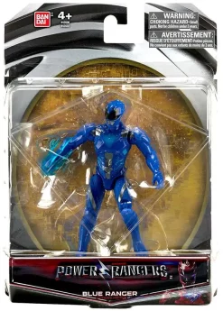 Deals 👏 Power Rangers Movie Blue Ranger Action Figure 🤩