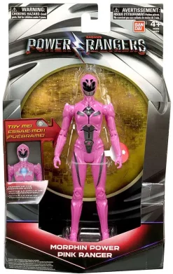 Best deal 😍 Power Rangers Movie Morphin Grid Pink Ranger Action Figure ✨