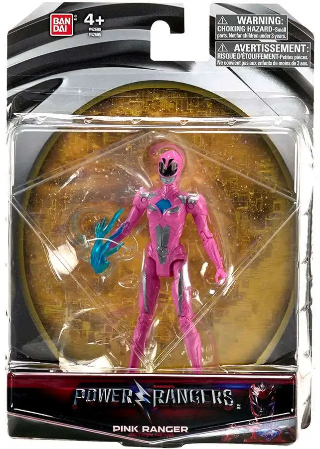 Outlet 💯 Power Rangers Movie Pink Ranger Action Figure 🎁 3 Outlet 💯 Power Rangers Movie Pink Ranger Action Figure 🎁