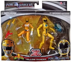 Buy ⭐ Power Rangers Movie Then and Now Yellow Ranger Action Figure 2-Pack 🎉