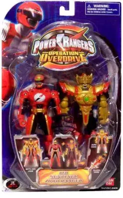 Wholesale 😍 Power Rangers Operation Overdrive Red Sentinel Zord Ranger Action Figure 💯