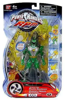 Best Sale ⭐ Power Rangers RPM Auxilliary Trax Auxiliary Trax Shark Guardian Action Figure ⌛