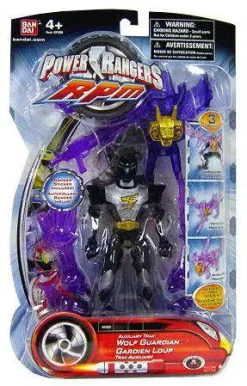 Hot Sale ⭐ Power Rangers RPM Auxilliary Trax Auxiliary Trax Wolf Guardian Action Figure 🛒