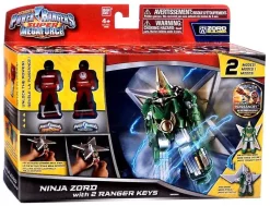 Best Sale 🎁 Power Rangers Super Megaforce Zord Builder Ninja Zord with 2 Ranger Keys Exclusive Action Figure 👍
