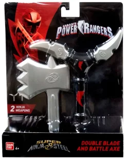 Best reviews of 😉 Power Rangers Super Ninja Steel Double Blade & Battle Axe Roleplay Toy ✨ -Power Rangers shop prsnsdbladebaxe inset2