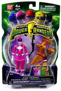Best Sale 🎁 Power Rangers Mighty Morphin 2009 Pink Ranger Action Figure 🔥