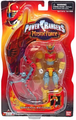 Brand new 🤩 Power Rangers Mystic Force Red Morphmax Battlized Dragon Fire Ranger Action Figure ✨