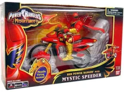 Promo 🔔 Power Rangers Mystic Force Red Power Ranger with Mystic Speeder Action Figure [Damaged Package] 🌟