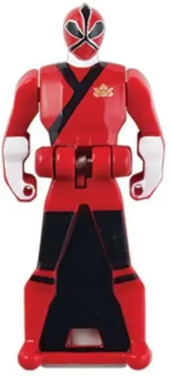 Brand new 🔔 Power Rangers Super Megaforce Red Samurai Ranger Key 2.5-Inch [Loose] 🥰
