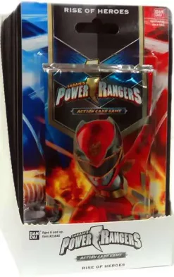 Cheap 🤩 Power Rangers Action Trading Card Game Rise of Heroes Booster Box [15 Packs] 💯