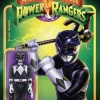 Coupon 😀 ReAction Mighty Morphin Power Rangers Wave 2 Black Ranger Action Figure 🎁 -Power Rangers shop s7powerrangeblackw2