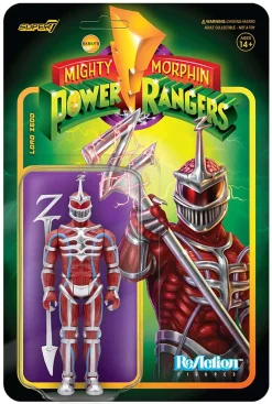 Outlet ✨ ReAction Mighty Morphin Power Rangers Wave 2 Lord Zedd Action Figure 😍