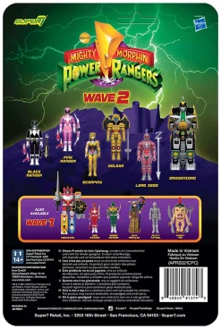 Coupon 🔥 ReAction Mighty Morphin Power Rangers Wave 2 Dragonzord Action Figure ⭐ -Power Rangers shop s7powerrangerdragonzordw2 inset2