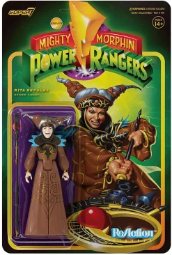 Outlet 🌟 ReAction Mighty Morphin Power Rangers Rita Repulsa Action Figure ❤️