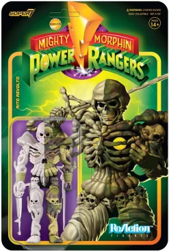 Top 10 ✨ ReAction Mighty Morphin Power Rangers Wave 3 Rito Revolto Action Figure 🔥