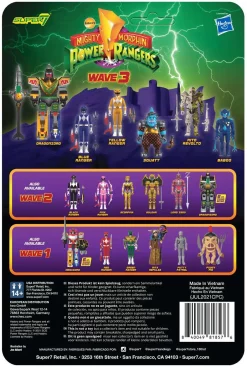 Top 10 ✨ ReAction Mighty Morphin Power Rangers Wave 3 Rito Revolto Action Figure 🔥 -Power Rangers shop s7powerrangesritorevoltow3 inset2