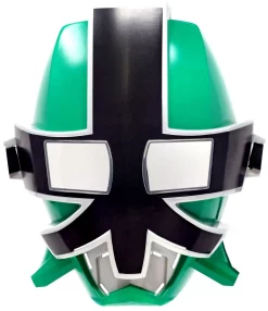 Budget 🧨 Power Rangers Samurai Battle Gear Mega Ranger Forest Mask Roleplay Toy ⭐