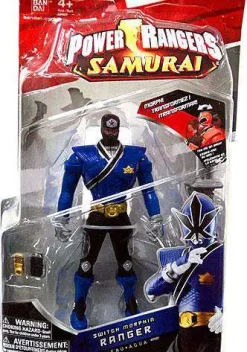 Buy ✨ Power Rangers Samurai Switch Morphin Ranger Water Action Figure [Loose] 🥰