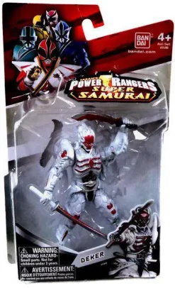 New ⌛ Power Rangers Super Samurai Deker Action Figure ❤️