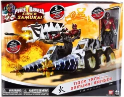 Best reviews of 🎉 Power Rangers Super Samurai Tiger Tank with Samurai Ranger Action Figure Vehicle [Fire] 👏