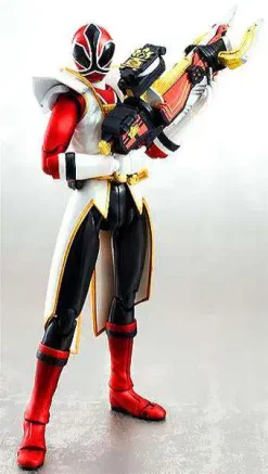 Hot Sale 🛒 Power Rangers Super Samurai S.H. Figuarts Metallic 🧥 Coating Deluxe Action Figure Set Exclusive ⭐ -Power Rangers shop sdccshfsamuraiset inset2