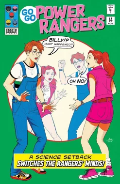 Promo 🎉 Boom Studios Go Go Power Rangers #14 Beyond The Grid Comic Book [Mok Variant Cover] 🔔