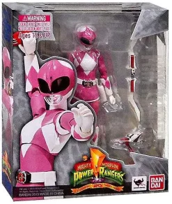 Brand new 🔔 Power Rangers Mighty Morphin S.H. Figuarts Pink Ranger Action Figure 🎁