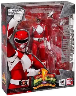 Promo 🔔 Power Rangers Mighty Morphin S.H. Figuarts Red Ranger Action Figure 🎁